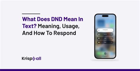 what does dnd mean in slang|Understanding DND Meaning In Text: A Guide to Digital .